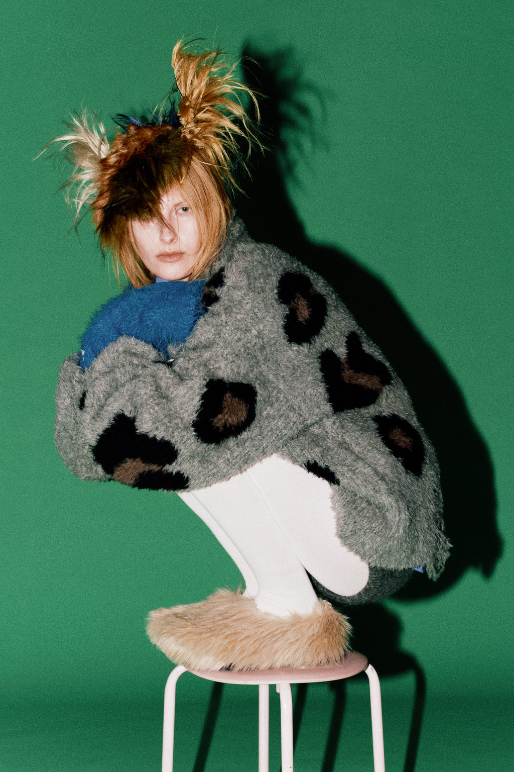 【NEW】　ANIMAL FUR SHOES