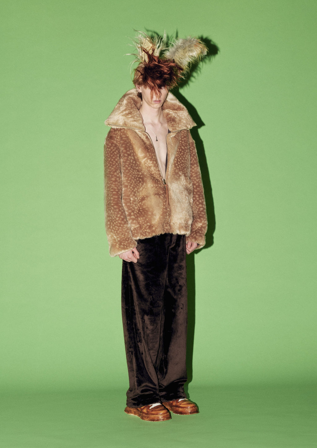 【NEW】　ANIMAL FUR BLOUSON / REVERSIBLE