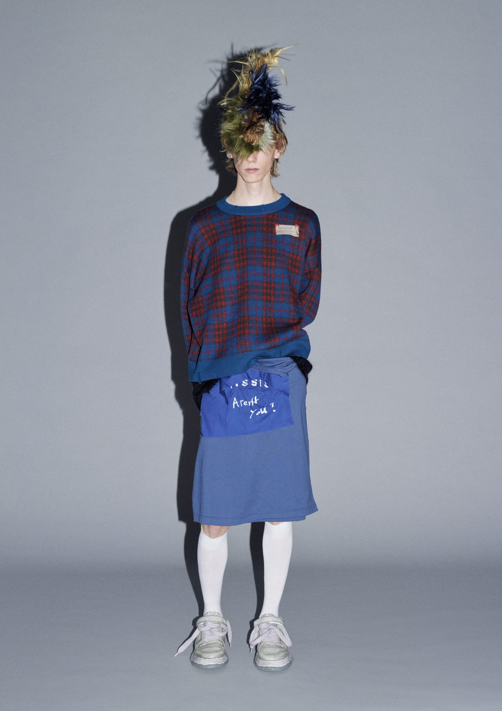 【New】CHECK JACQUARD × MOHAIR