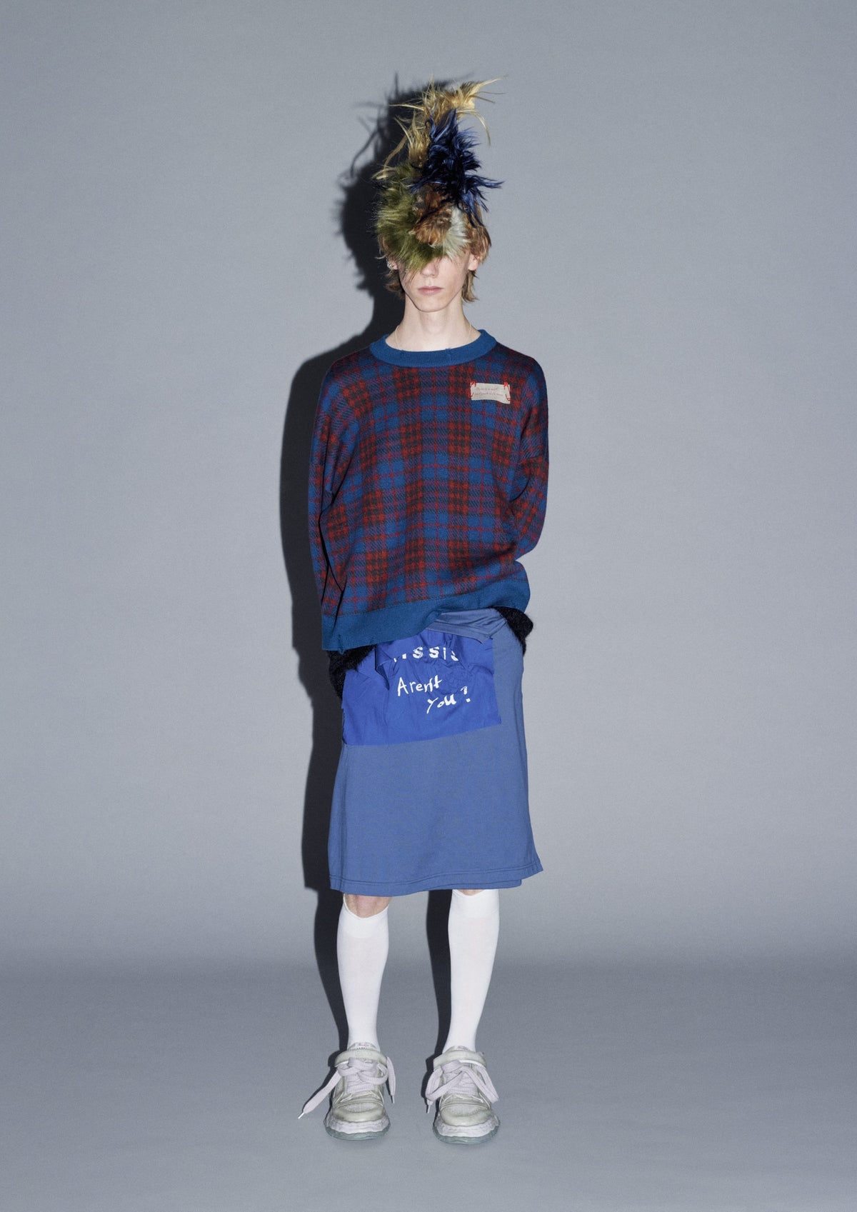 【New】CHECK JACQUARD × MOHAIR