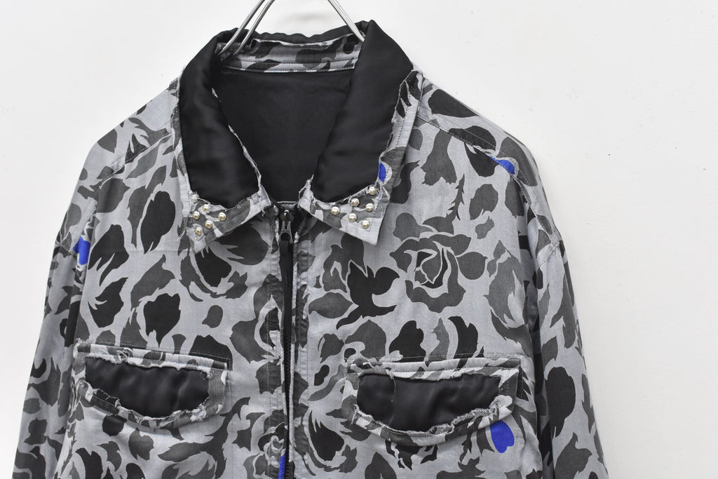 【ご予約商品】80/- ROSE Camouflage REVERSIBLE JACKET