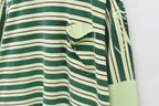 【ご予約商品】DIAGONAL STRIPE PRINT L/S Tee