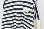 【ご予約商品】DIAGONAL STRIPE PRINT L/S Tee