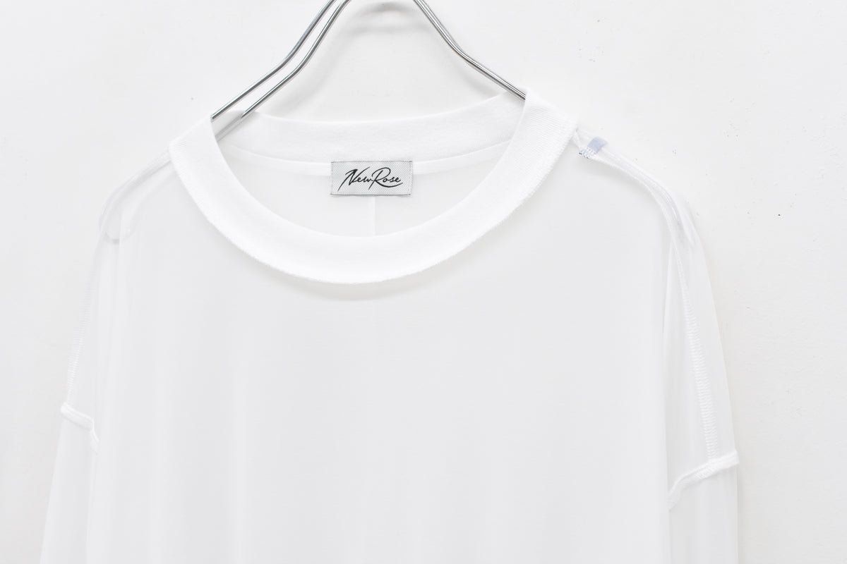 【ご予約商品】SHEER PULLOVER