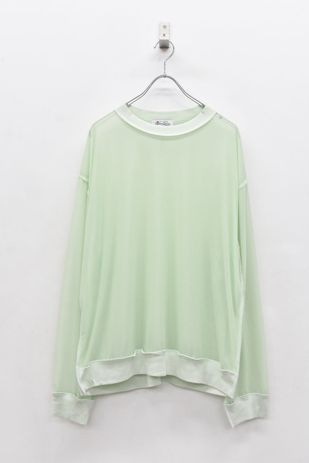 【ご予約商品】SHEER PULLOVER