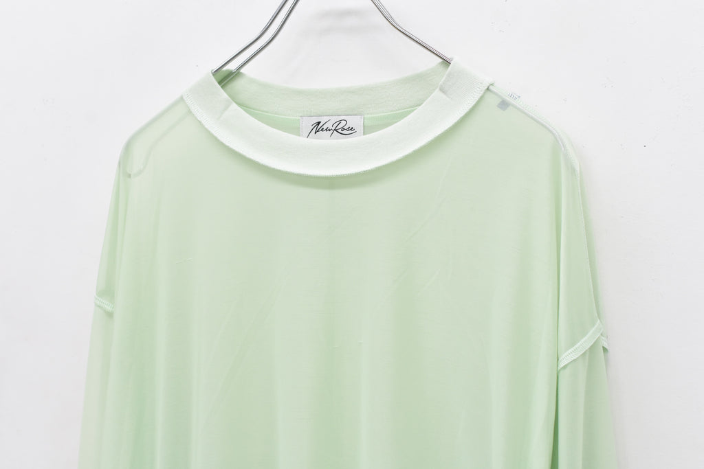 【ご予約商品】SHEER PULLOVER