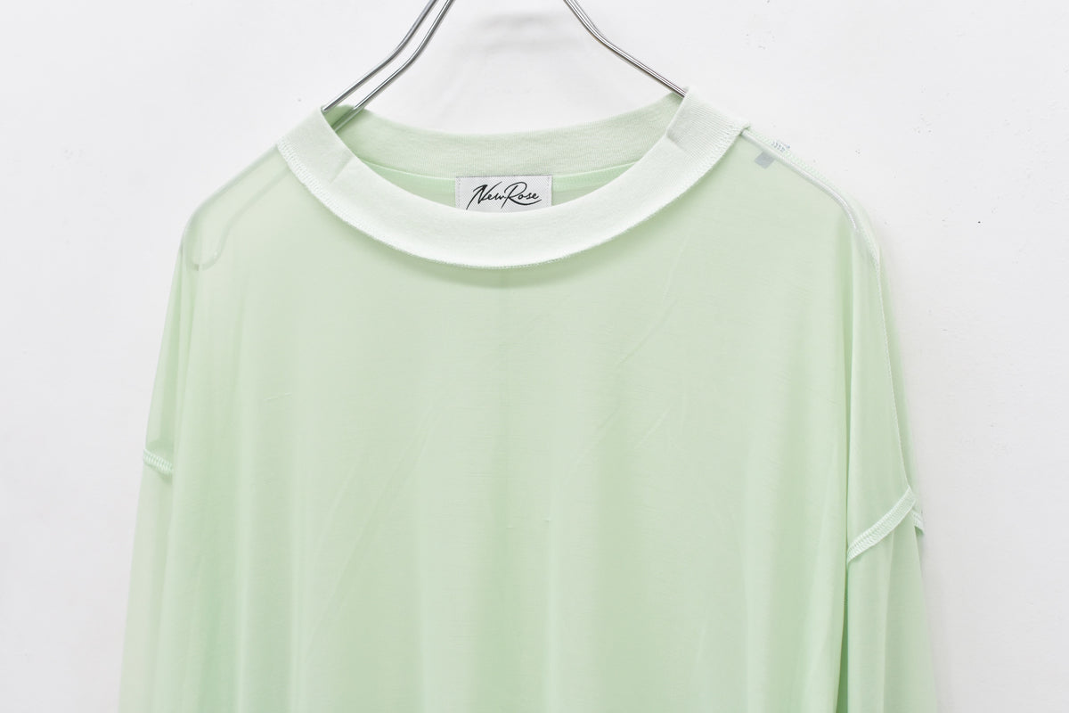 【ご予約商品】SHEER PULLOVER