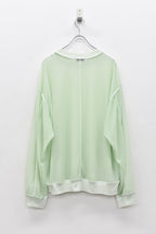 【ご予約商品】SHEER PULLOVER