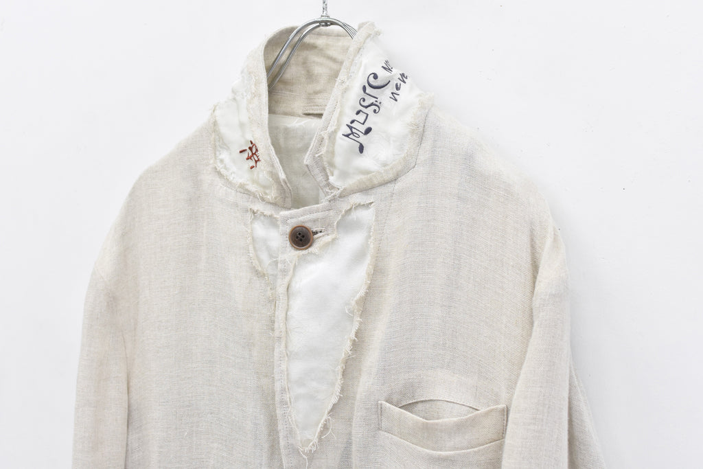 【ご予約商品】40/- LINEN VOILE JACKET