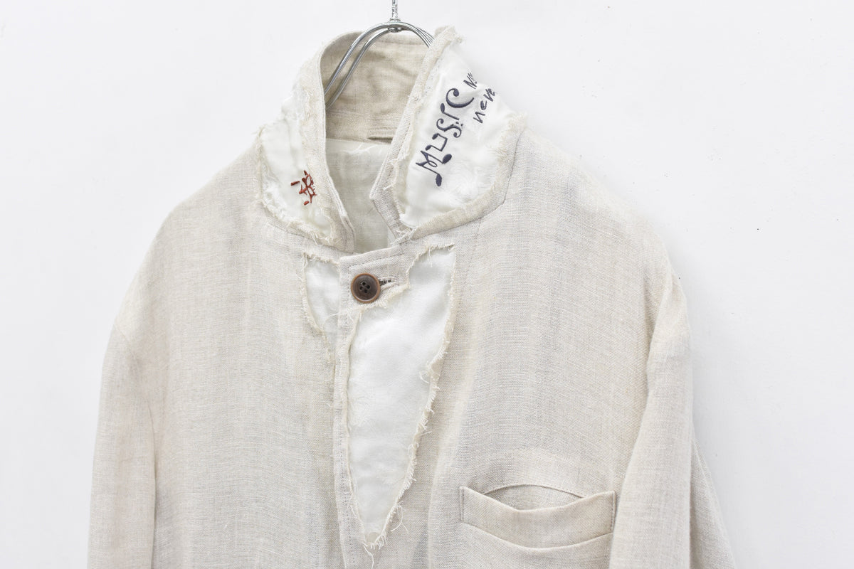 【ご予約商品】40/- LINEN VOILE JACKET