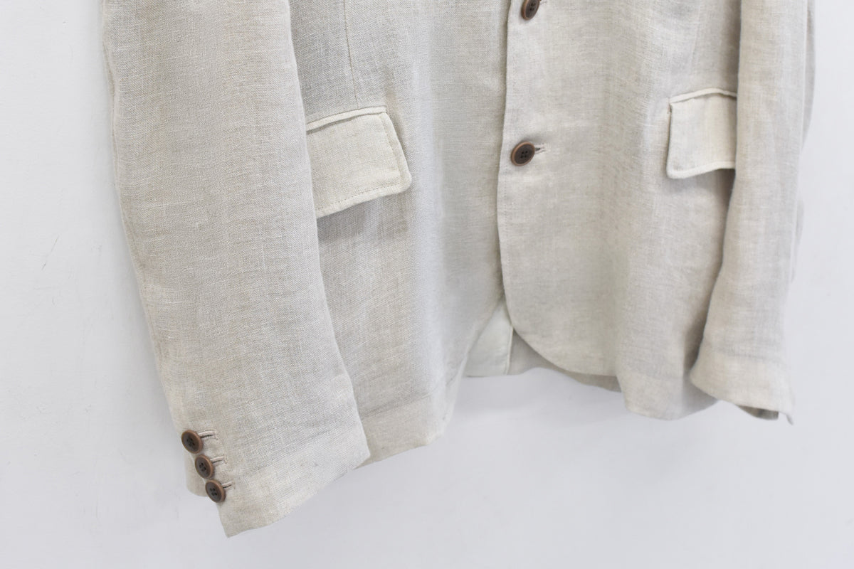 【ご予約商品】40/- LINEN VOILE JACKET