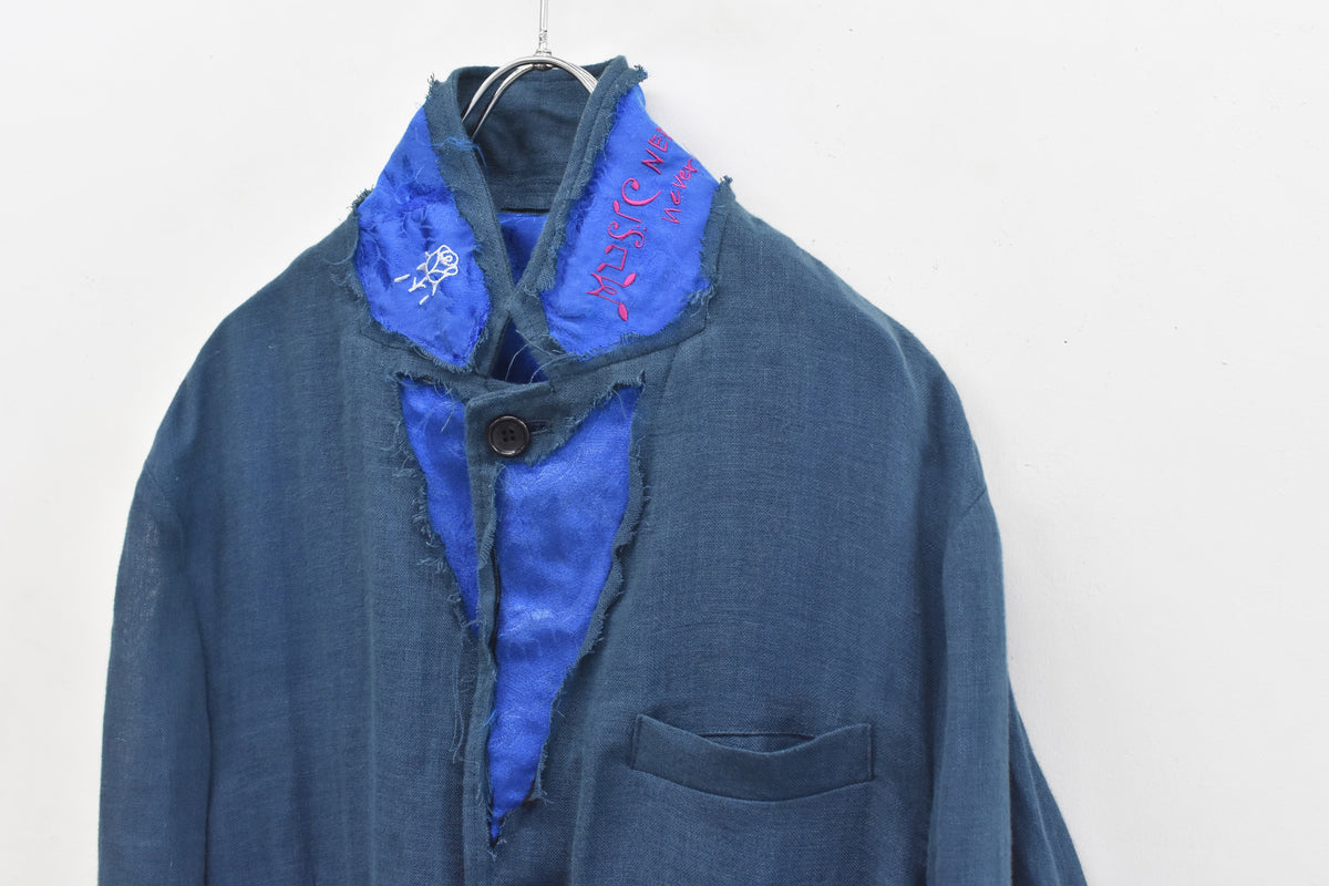 【ご予約商品】40/- LINEN VOILE JACKET