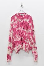 【ご予約商品】CRAZY BLEACH ROPE KNITTING PULLOVER