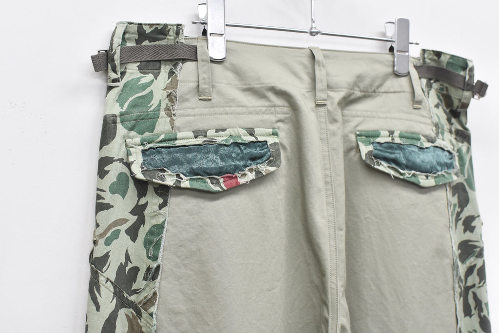 【ご予約商品】40/- ROSE Camouflage M65 PANTS