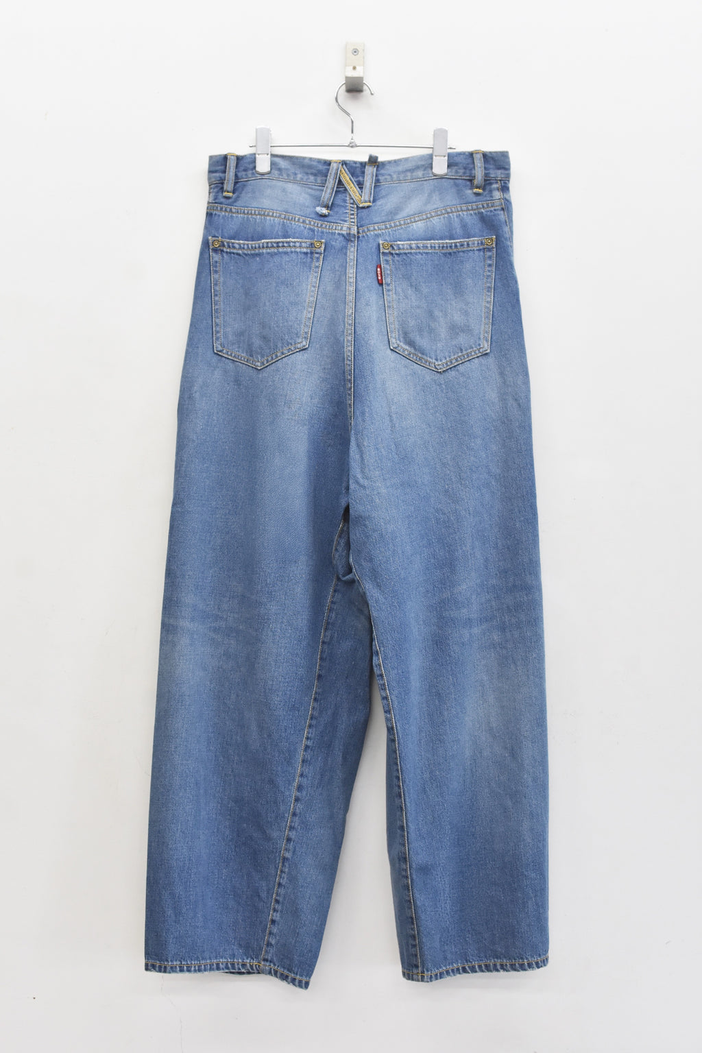 【ご予約商品】FOLD THE WAIST PANTS (Distressed finish）