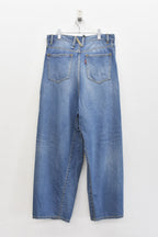 【ご予約商品】FOLD THE WAIST PANTS (Distressed finish）