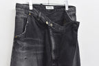 【ご予約商品】FOLD THE WAIST PANTS (Distressed finish）