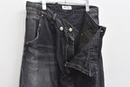 【ご予約商品】FOLD THE WAIST PANTS (Distressed finish）