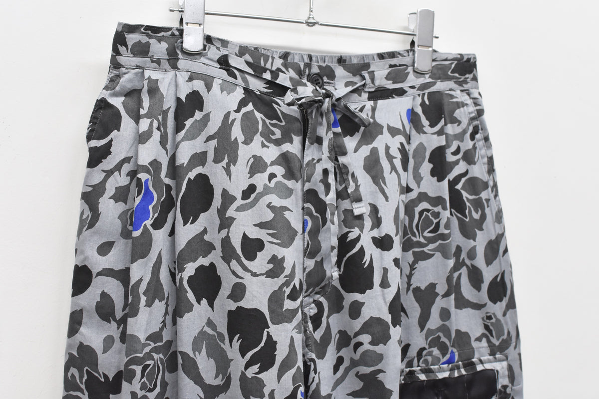 【ご予約商品】80/- ROSE Camouflage HARF PANTS