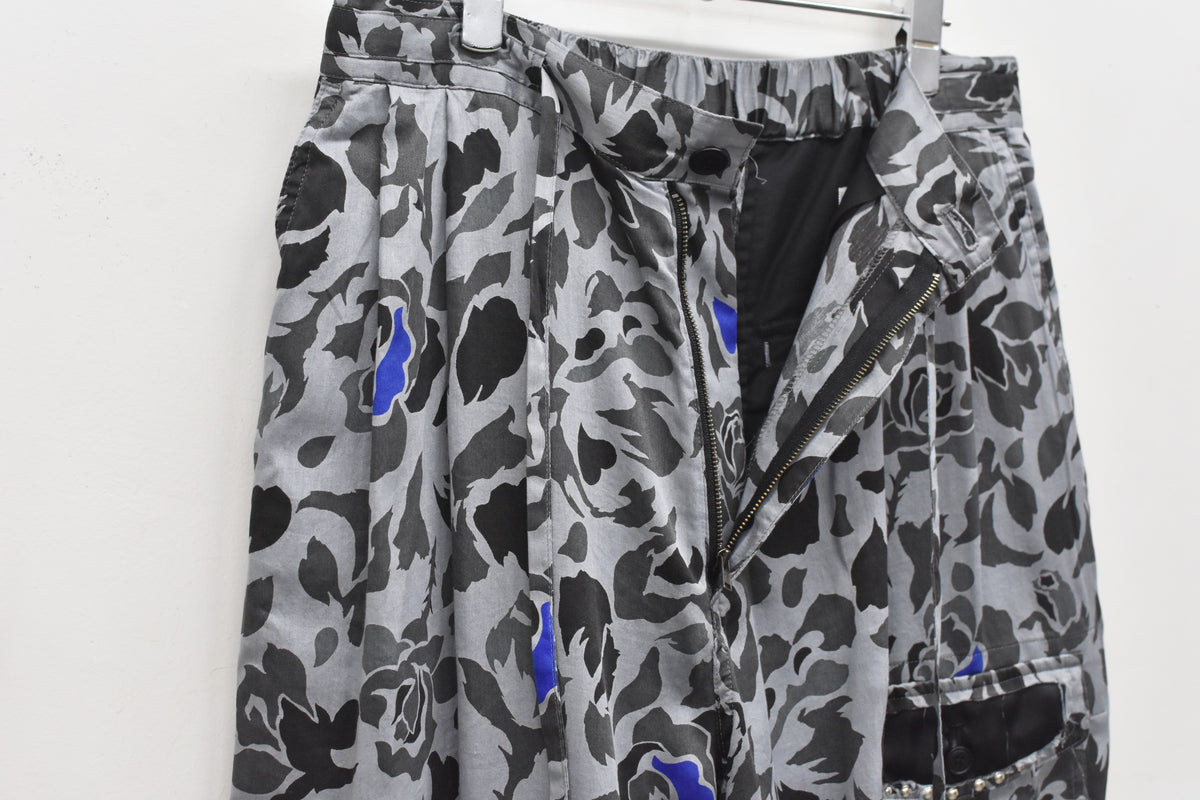 【ご予約商品】80/- ROSE Camouflage HARF PANTS
