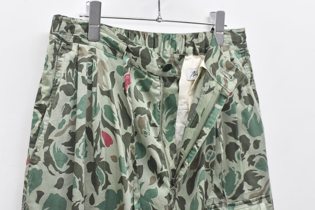 【ご予約商品】80/- ROSE Camouflage HARF PANTS