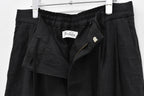 【ご予約商品】40/- LINEN VOILE 2TUCK PANTS