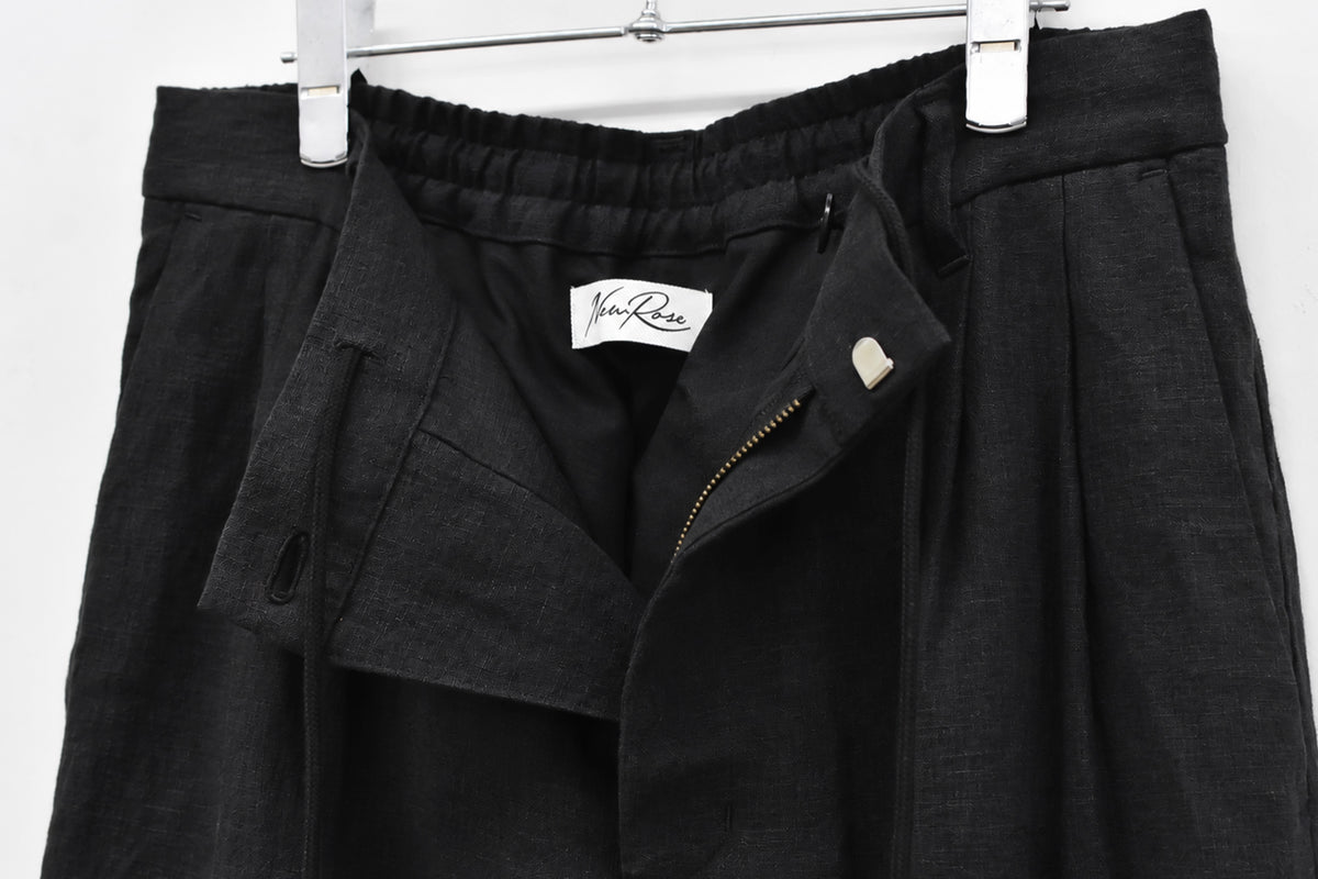 【ご予約商品】40/- LINEN VOILE 2TUCK PANTS