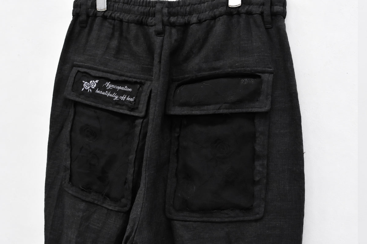 【ご予約商品】40/- LINEN VOILE 2TUCK PANTS