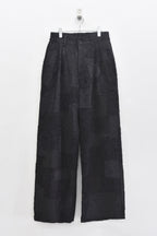 【ご予約商品】FLOWER PATCHWORK PANTS