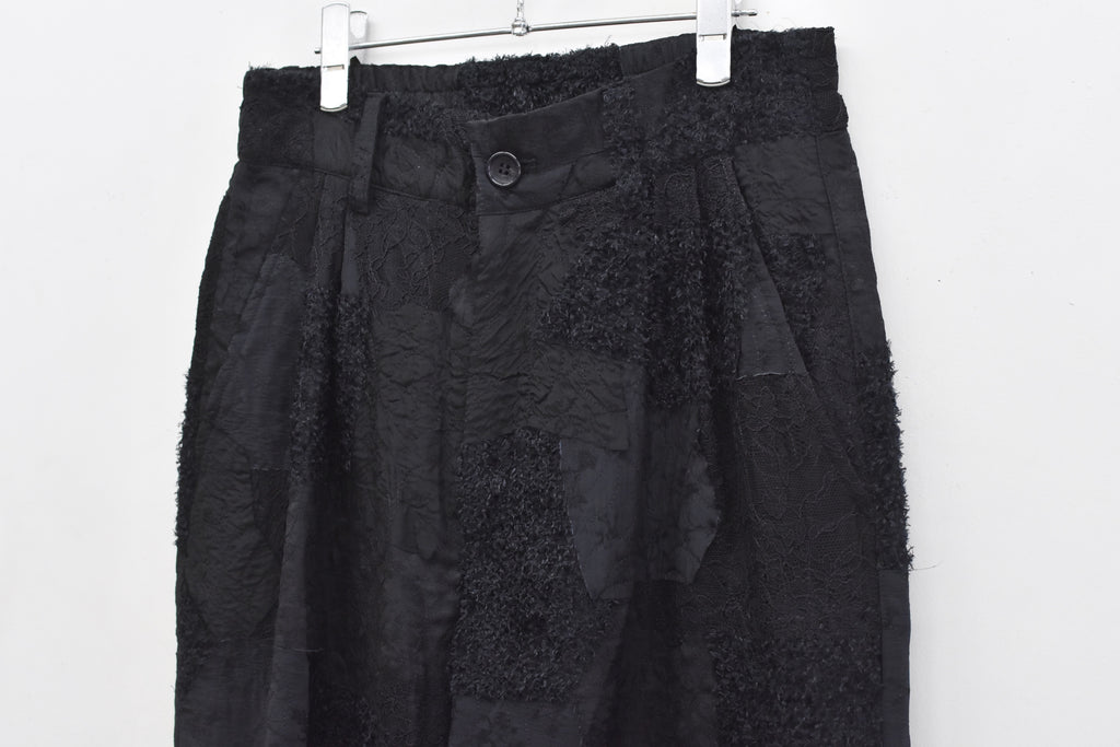 【ご予約商品】FLOWER PATCHWORK PANTS