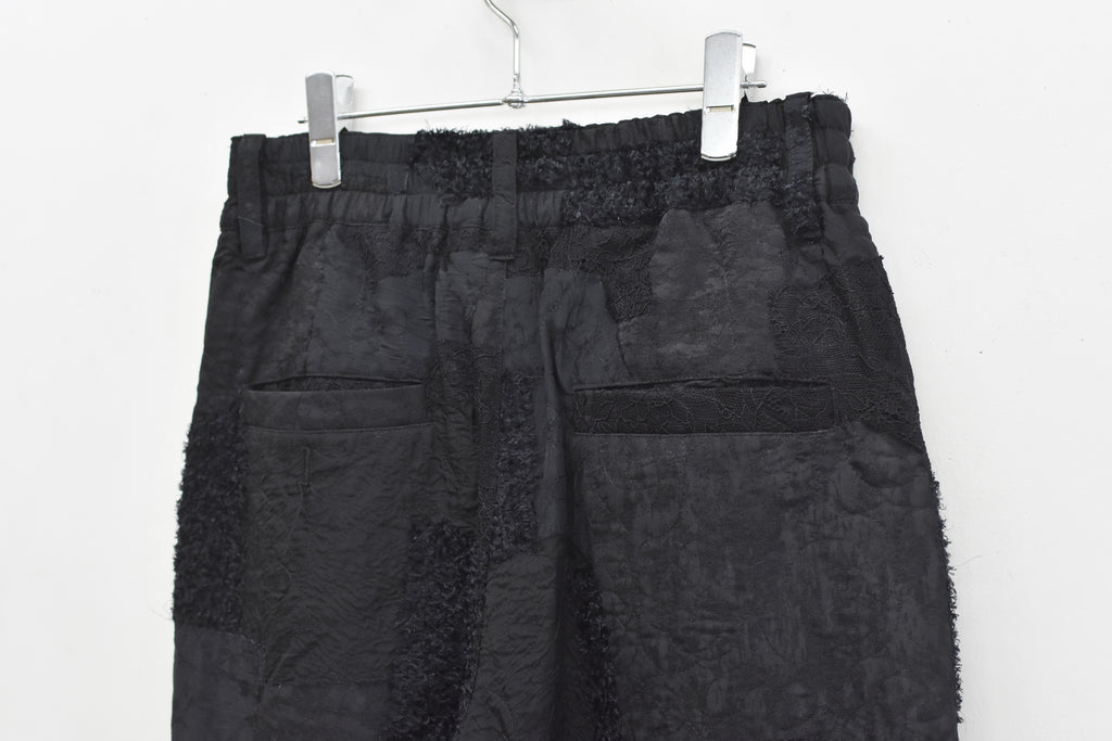 【ご予約商品】FLOWER PATCHWORK PANTS