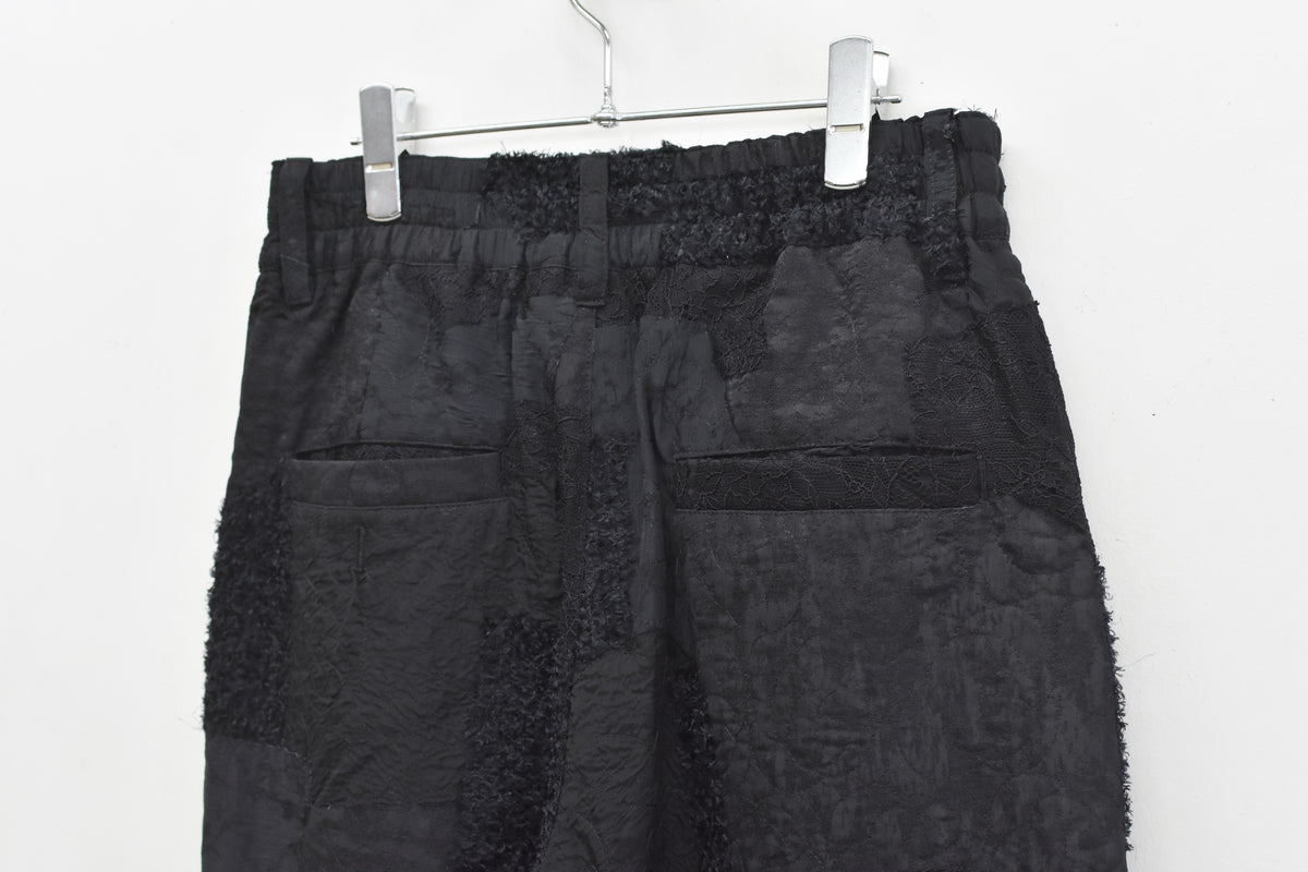 【ご予約商品】FLOWER PATCHWORK PANTS