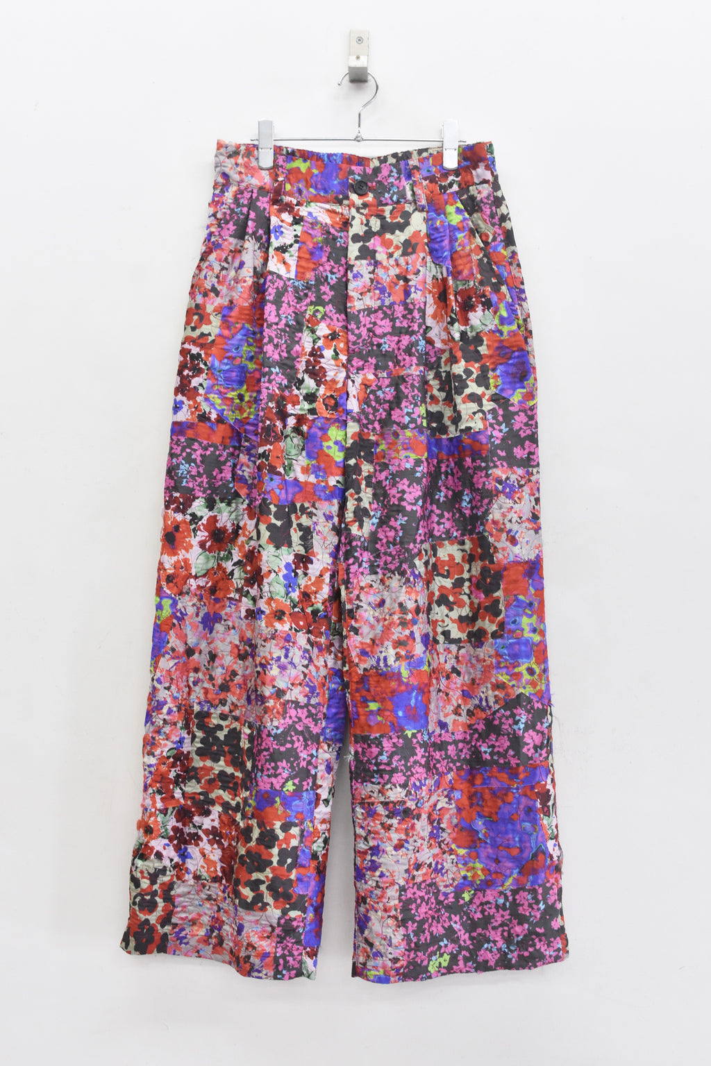 【ご予約商品】FLOWER PATCHWORK PANTS
