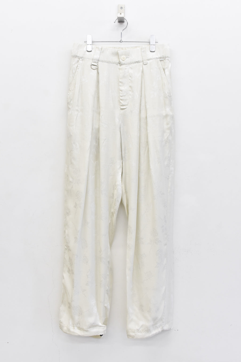 【ご予約商品】ROSE Jacquard TUCK PANTS