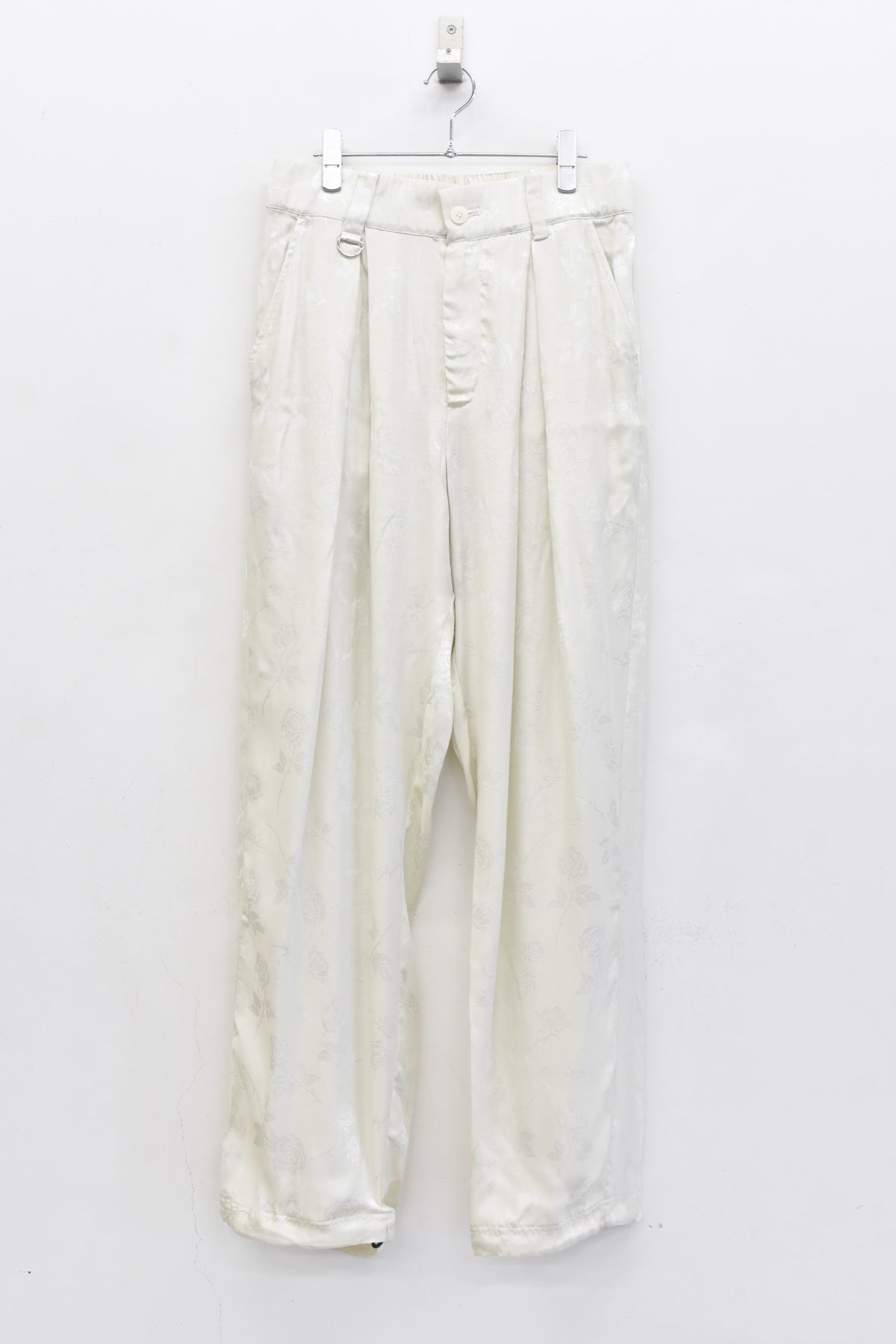 【ご予約商品】ROSE Jacquard TUCK PANTS