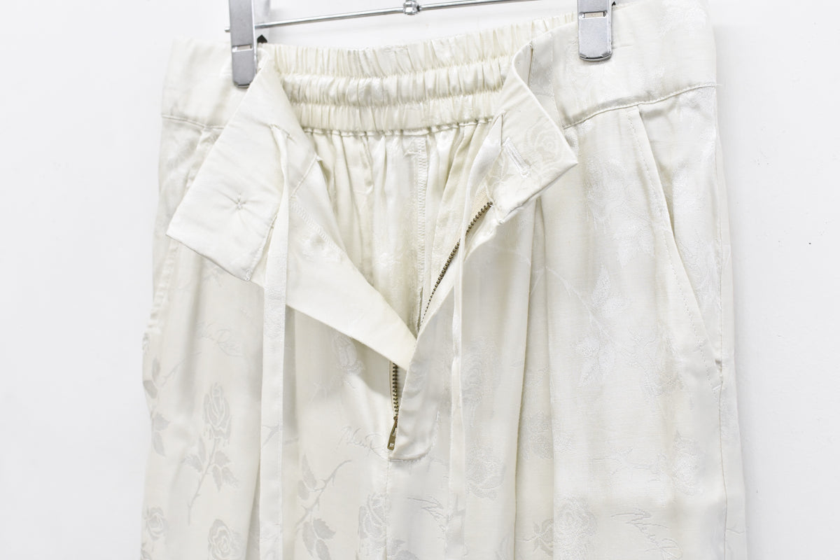 【ご予約商品】ROSE Jacquard TUCK PANTS