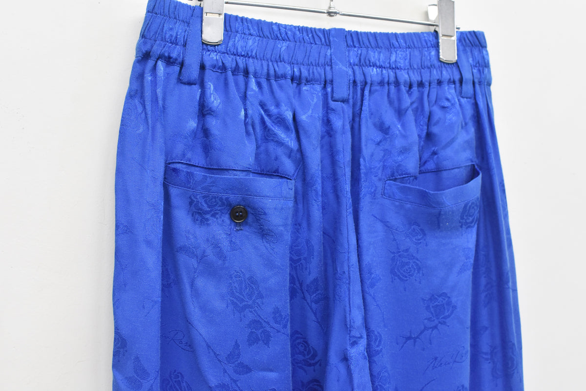 【ご予約商品】ROSE Jacquard TUCK PANTS