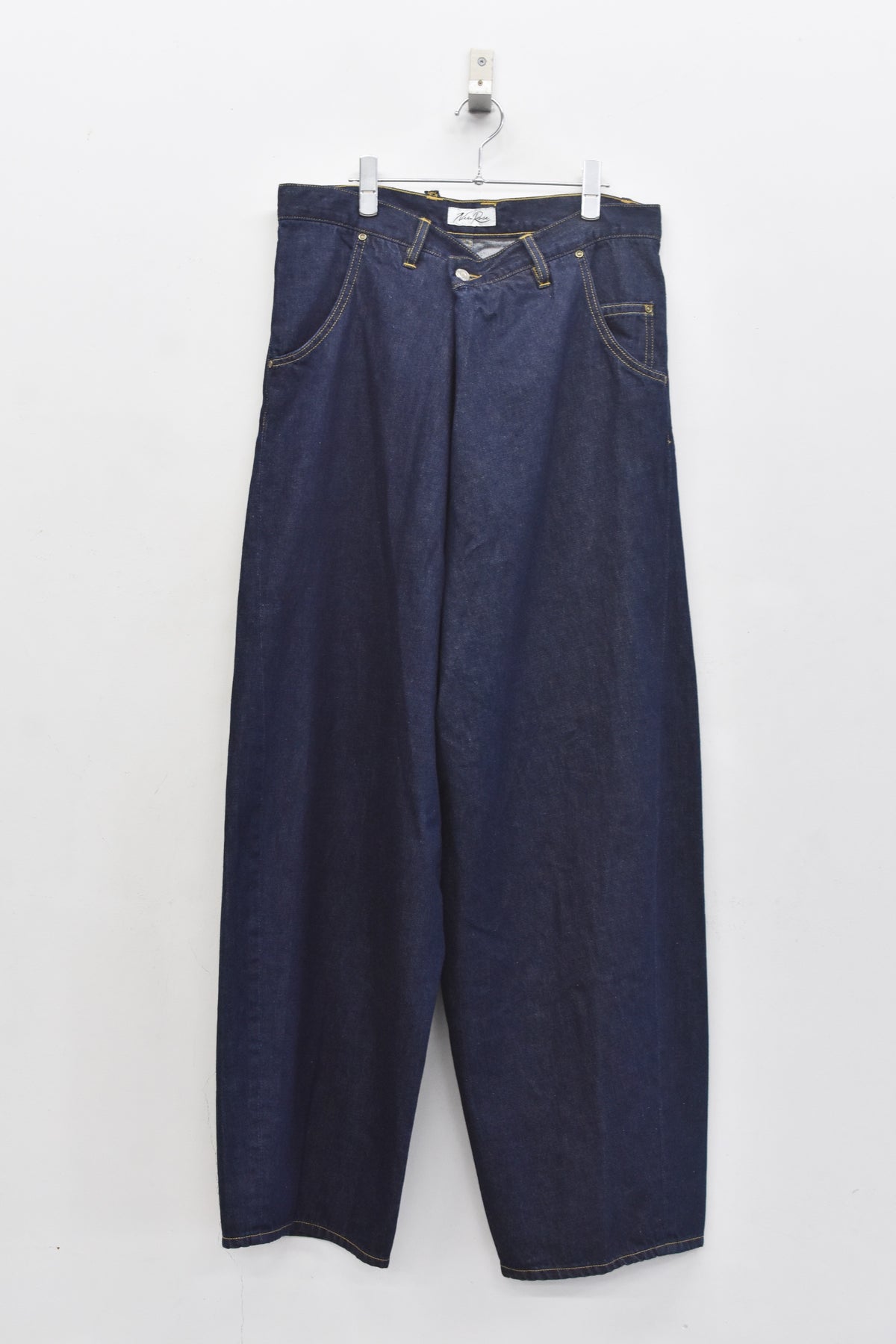 【ご予約商品】FOLD THE WAIST PANTS (wash finish)