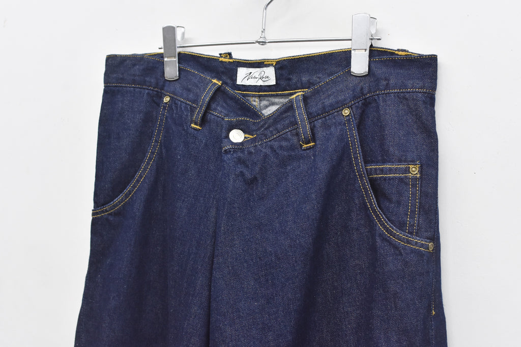 【ご予約商品】FOLD THE WAIST PANTS (wash finish)