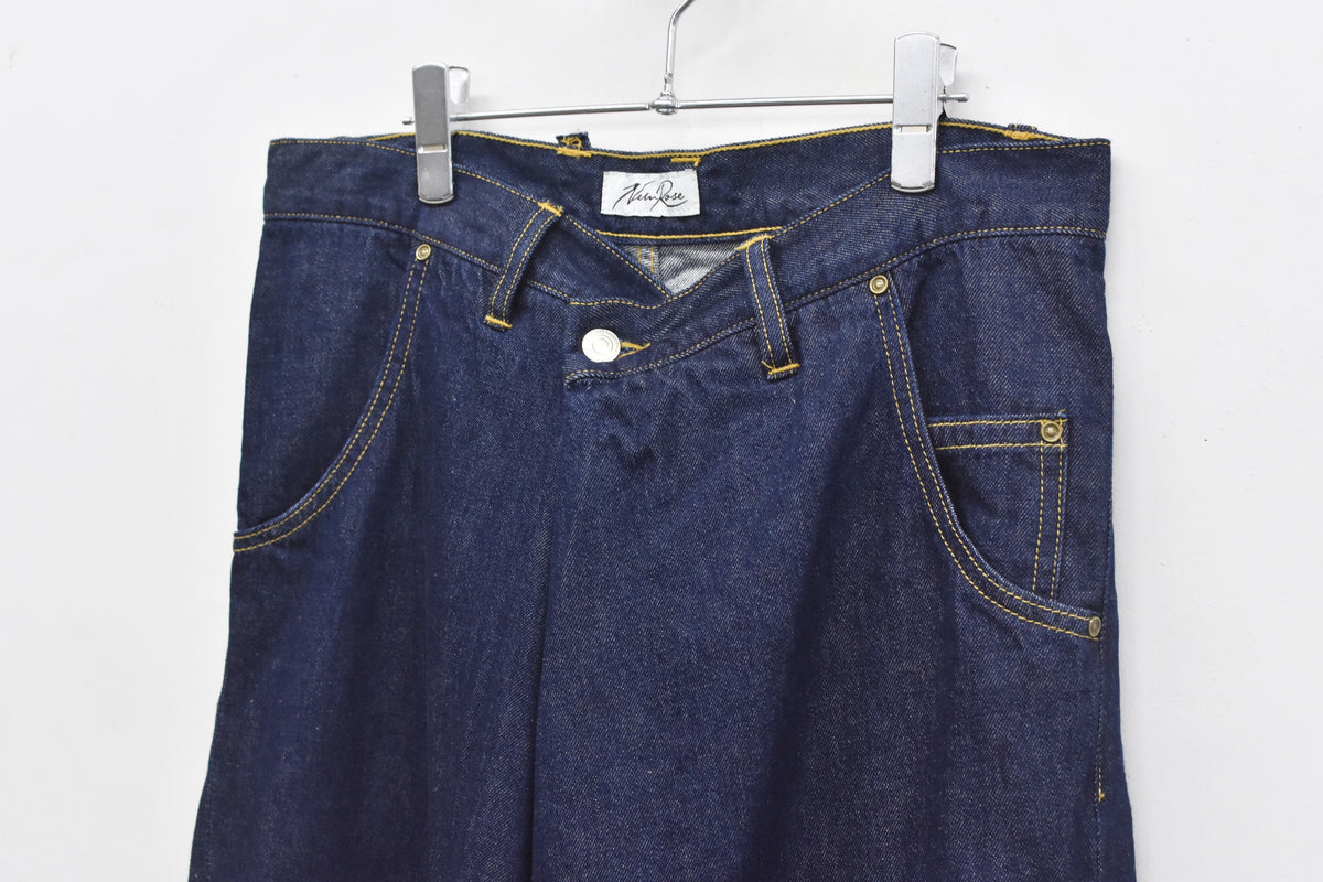 【ご予約商品】FOLD THE WAIST PANTS (wash finish)