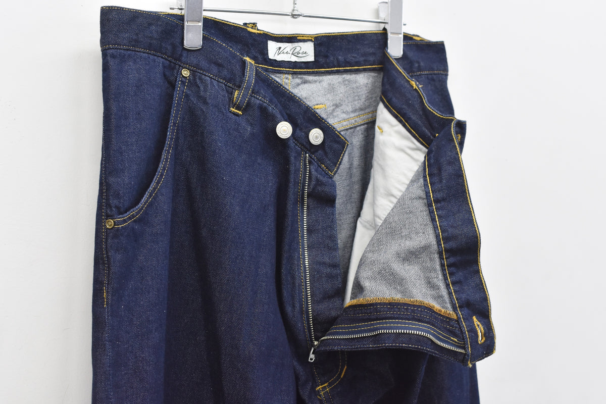 【ご予約商品】FOLD THE WAIST PANTS (wash finish)