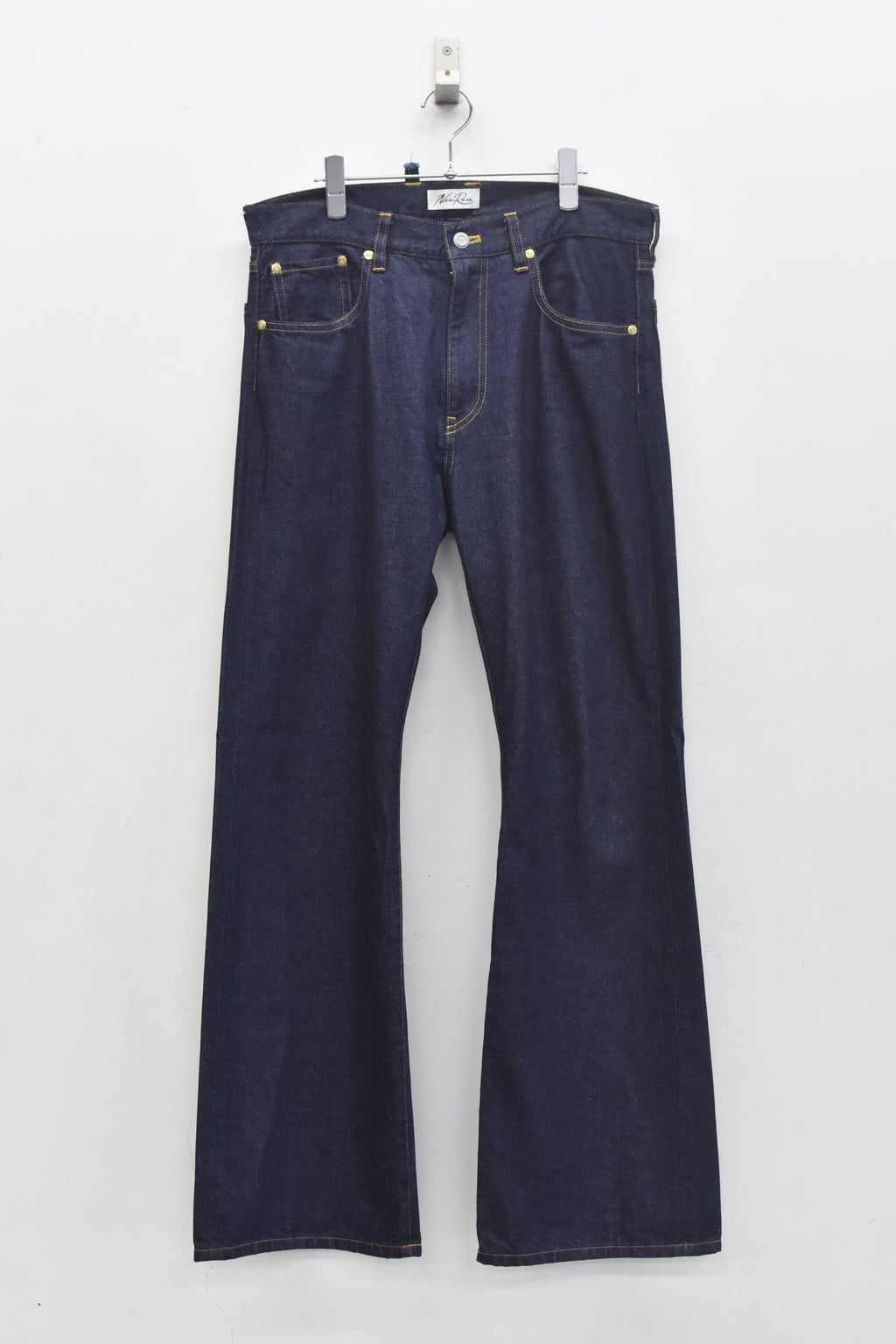 【ご予約商品】MIDDLE FIT FLARE PANTS  (wash finish)