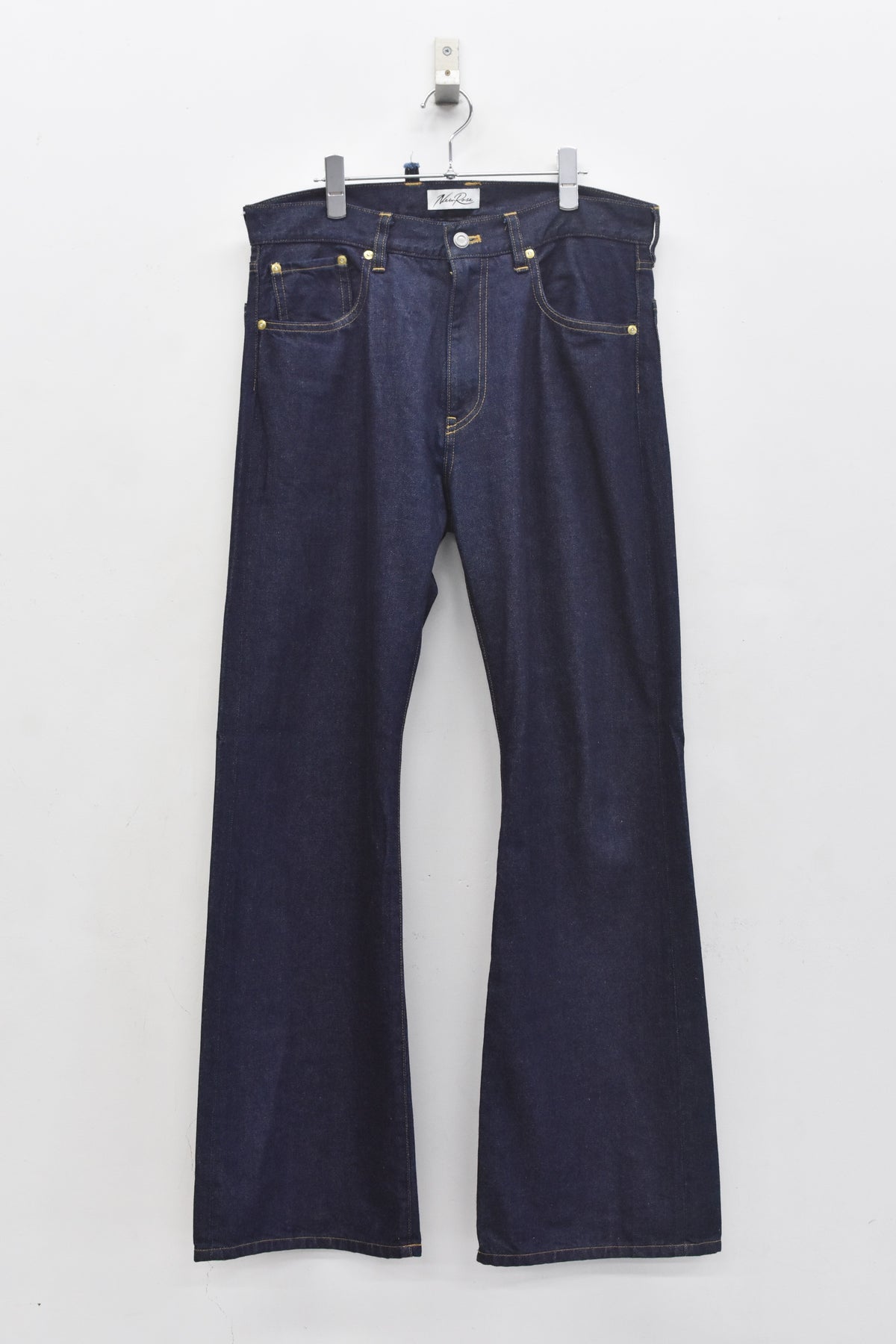 【ご予約商品】MIDDLE FIT FLARE PANTS  (wash finish)