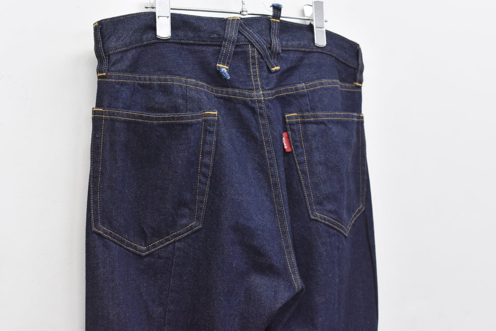 【ご予約商品】MIDDLE FIT FLARE PANTS  (wash finish)
