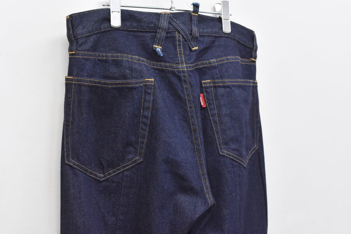 【ご予約商品】MIDDLE FIT FLARE PANTS  (wash finish)
