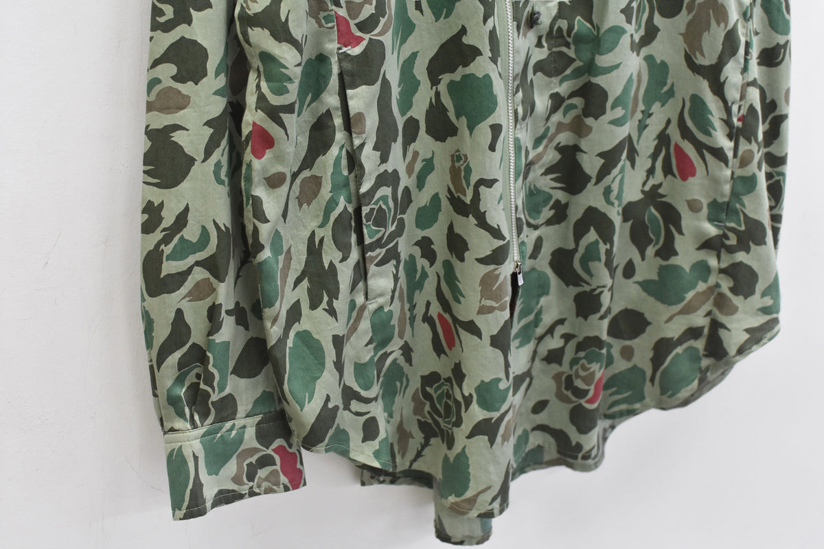 【ご予約商品】80/- ROSE Camouflage RIDERS SHIRT