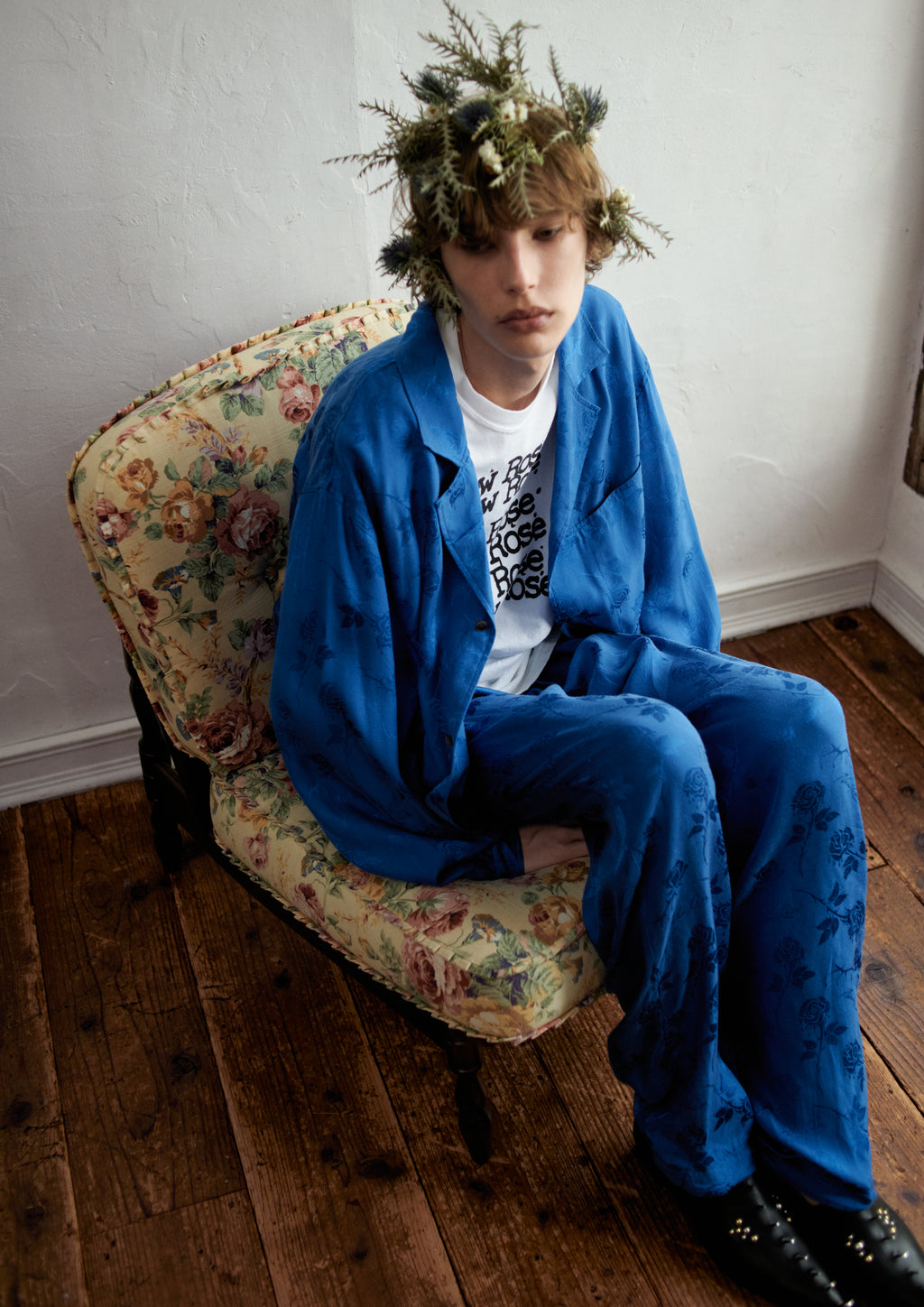 【ご予約商品】ROSE Jacquard SHIRT