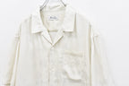 【ご予約商品】ROSE Jacquard Open-collar SHIRT