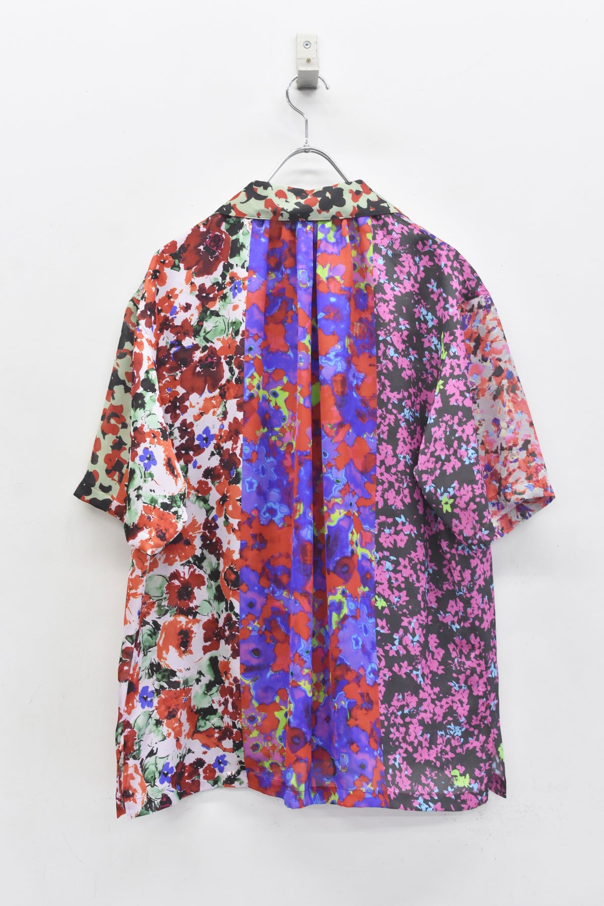 【ご予約商品】FLOWER BLOCK Print Open-collar SHIRT