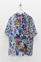 【ご予約商品】FLOWER BLOCK Print Open-collar SHIRT